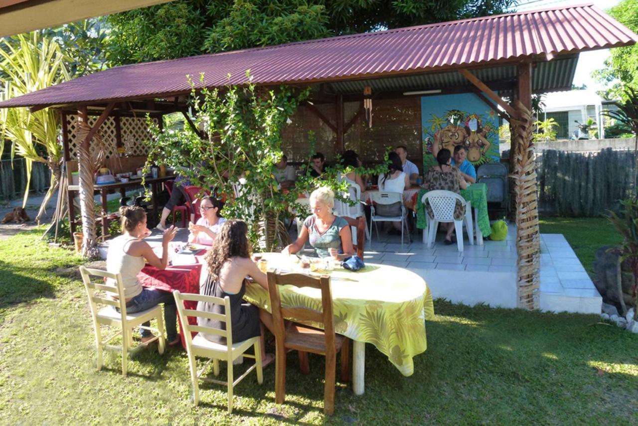 Pension Te Miti - Plage-Beach 200M - Mahana Parc & Vaiava Beach Pk18 - B&B Chambres Ou Dortoir Пунаауйя Экстерьер фото