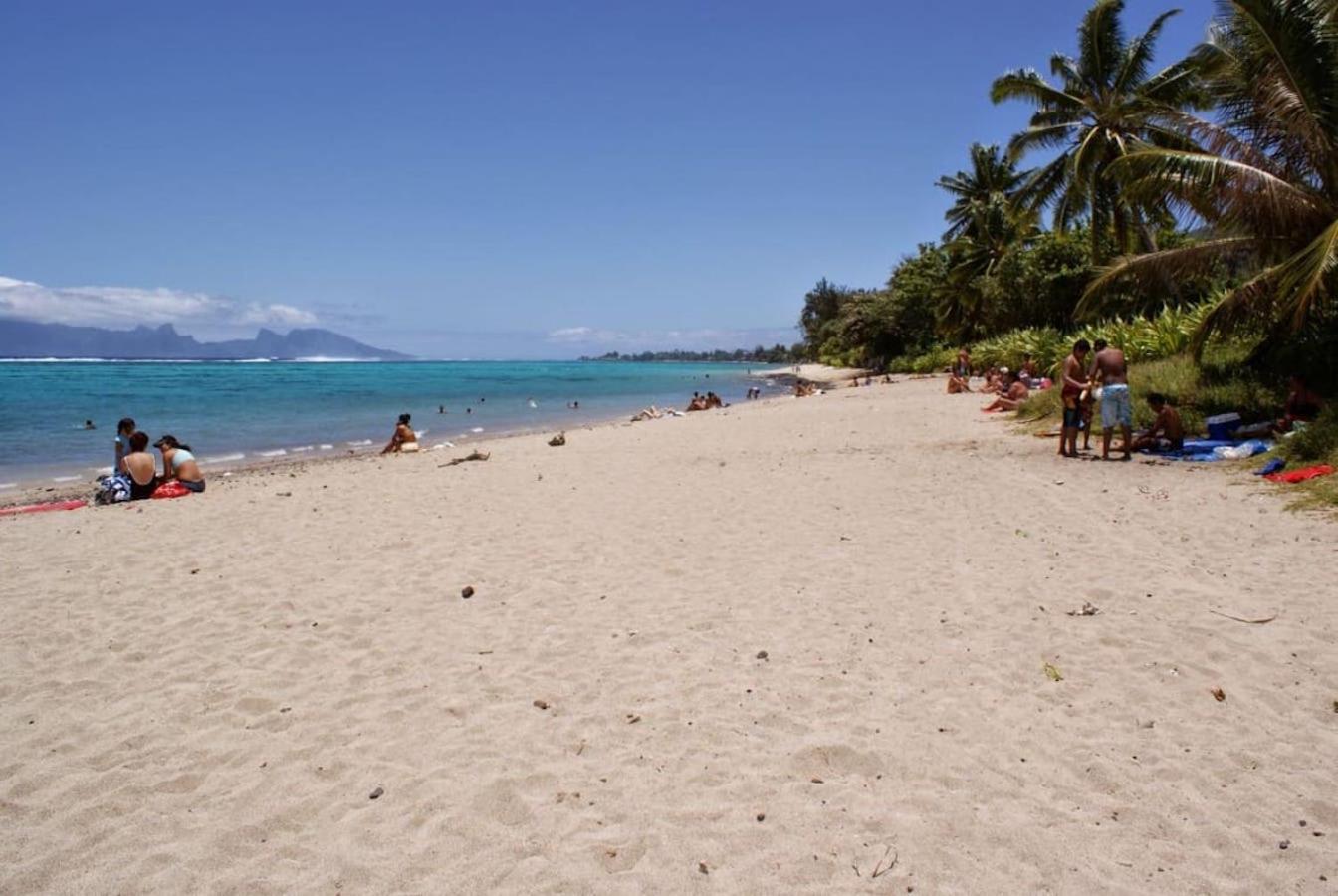 Pension Te Miti - Plage-Beach 200M - Mahana Parc & Vaiava Beach Pk18 - B&B Chambres Ou Dortoir Пунаауйя Экстерьер фото