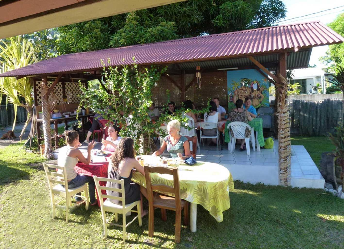 Pension Te Miti - Plage-Beach 200M - Mahana Parc & Vaiava Beach Pk18 - B&B Chambres Ou Dortoir Пунаауйя Экстерьер фото
