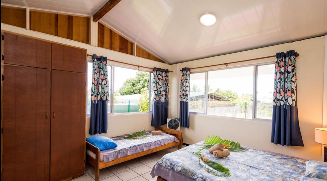 Pension Te Miti - Plage-Beach 200M - Mahana Parc & Vaiava Beach Pk18 - B&B Chambres Ou Dortoir Пунаауйя Экстерьер фото