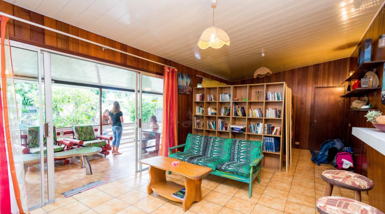 Pension Te Miti - Plage-Beach 200M - Mahana Parc & Vaiava Beach Pk18 - B&B Chambres Ou Dortoir Пунаауйя Экстерьер фото