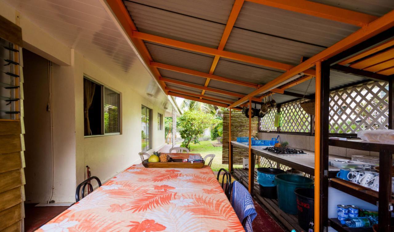 Pension Te Miti - Plage-Beach 200M - Mahana Parc & Vaiava Beach Pk18 - B&B Chambres Ou Dortoir Пунаауйя Экстерьер фото